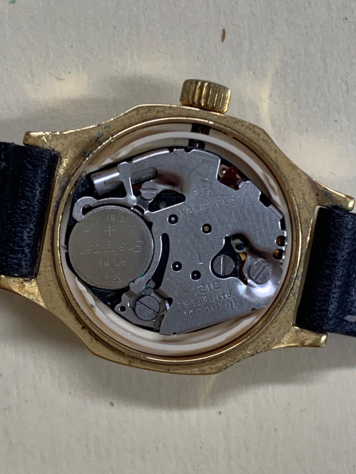 RARE Yema Paris Gold Tone White Dial Men’s / Women’s Watch X1E063, New Battery!