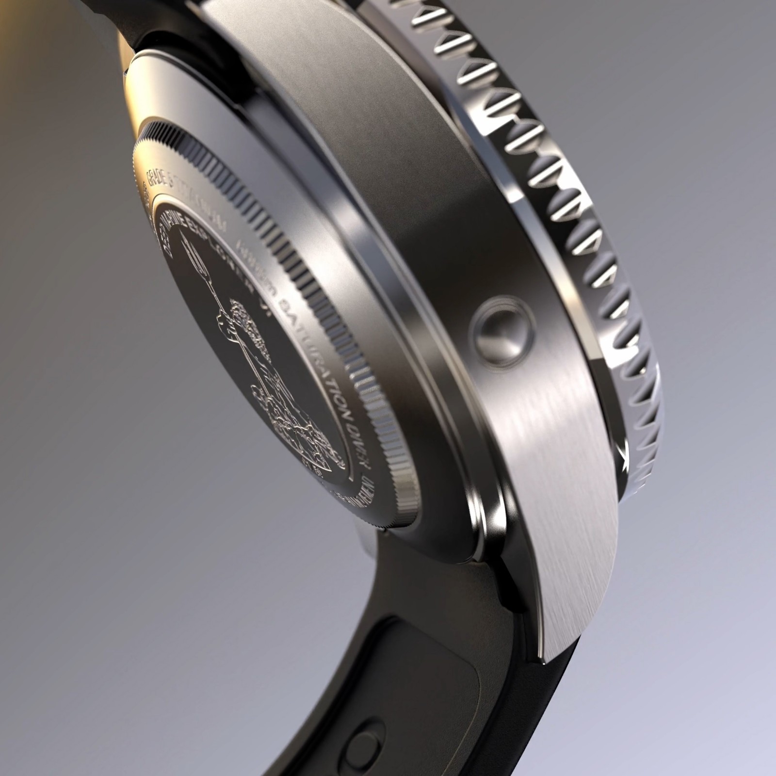 Oceaneva Power Reserve 6000m Grade 5 Titanium Automatic Light Blue