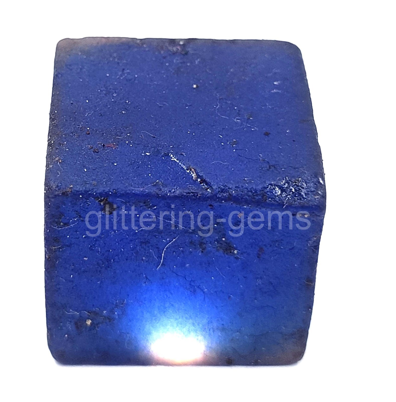 IGL Certified 99.15 Ct Blue Sapphire Rough Cube Dyed Natural Rough Gemstone 5DOH