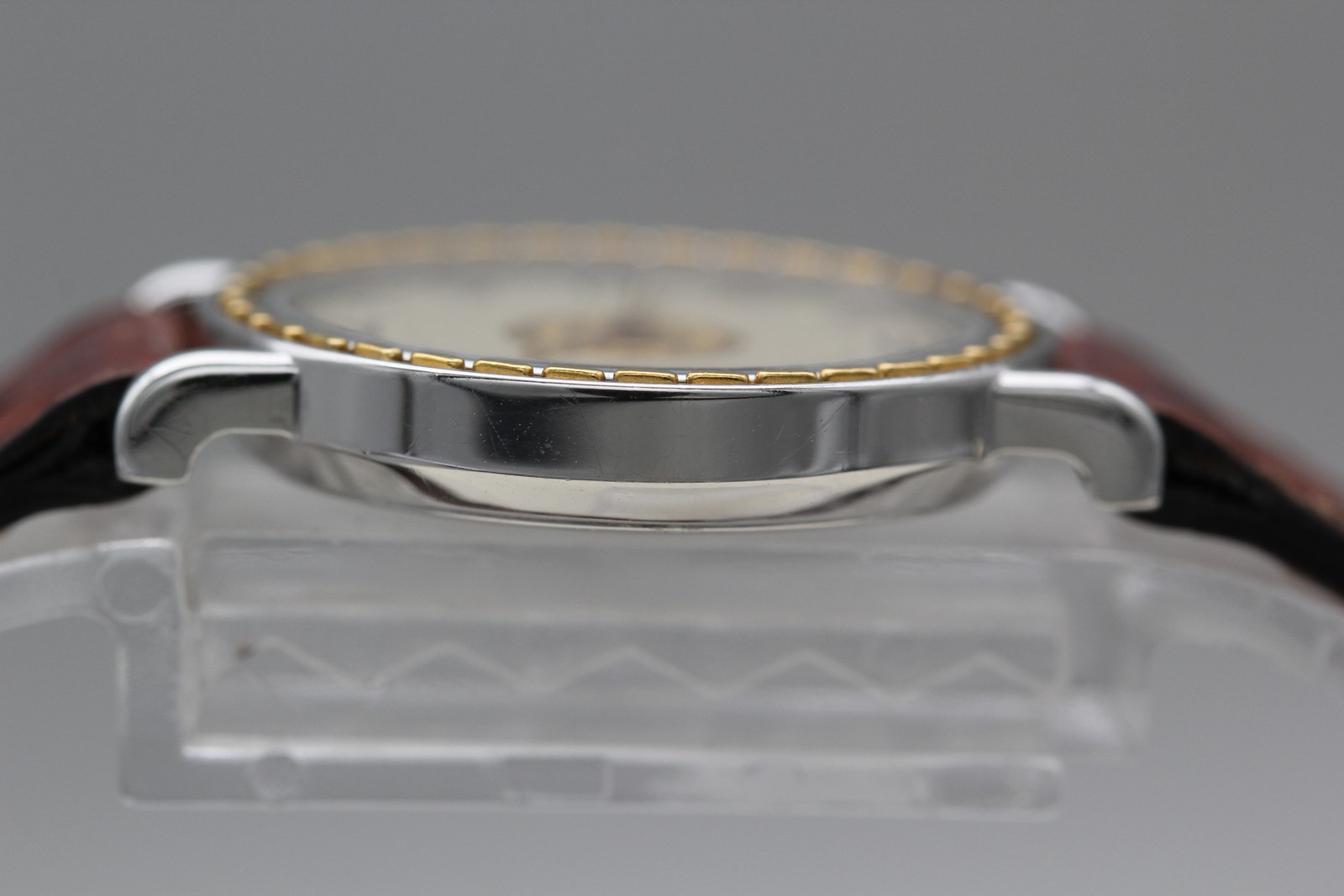 [N MINT w/ Box] Vintage HERMES Serie 24mm Ivory Dial Quartz Women’s Watch JAPAN