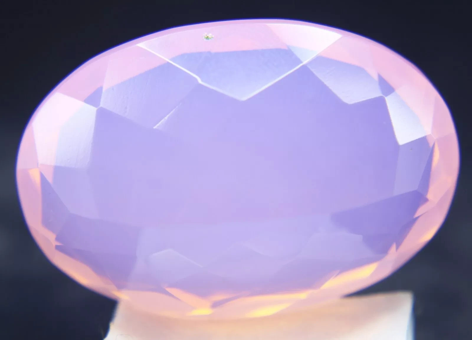 Natural Pink Opal Welo Australian Untreated 145 Ct Oval Cut Loose Gemstone