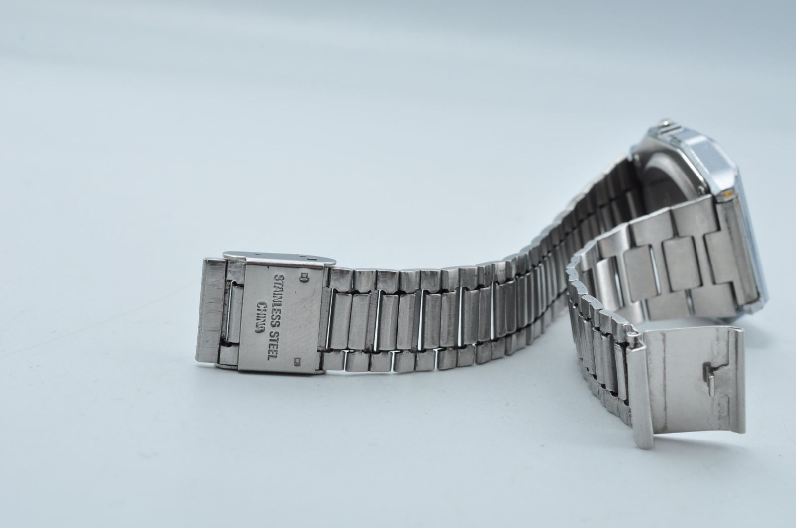 CASIO A158W Quartz Analog Digital Men’s Watch Wristwatch Stainless Steel Working
