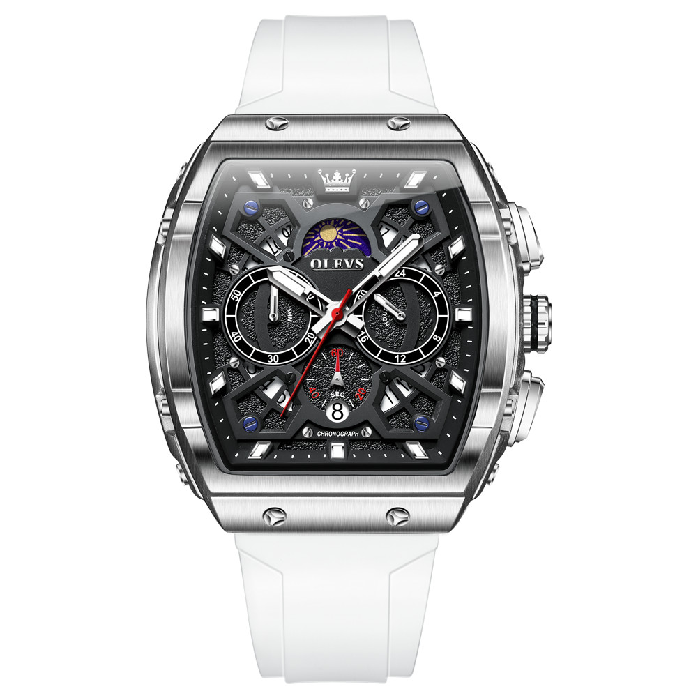 OLEVS 2942 Luminous Cross-border Barrel-Shaped Japan Movement Quartz Watch