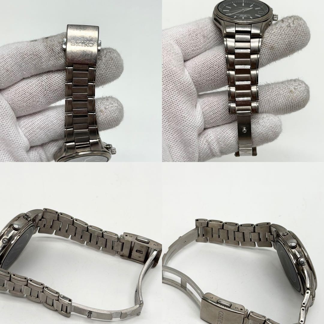 Working Seiko Radio-Controlled Solar Titanium 7B22-0AD0 Black Dial, supervised b