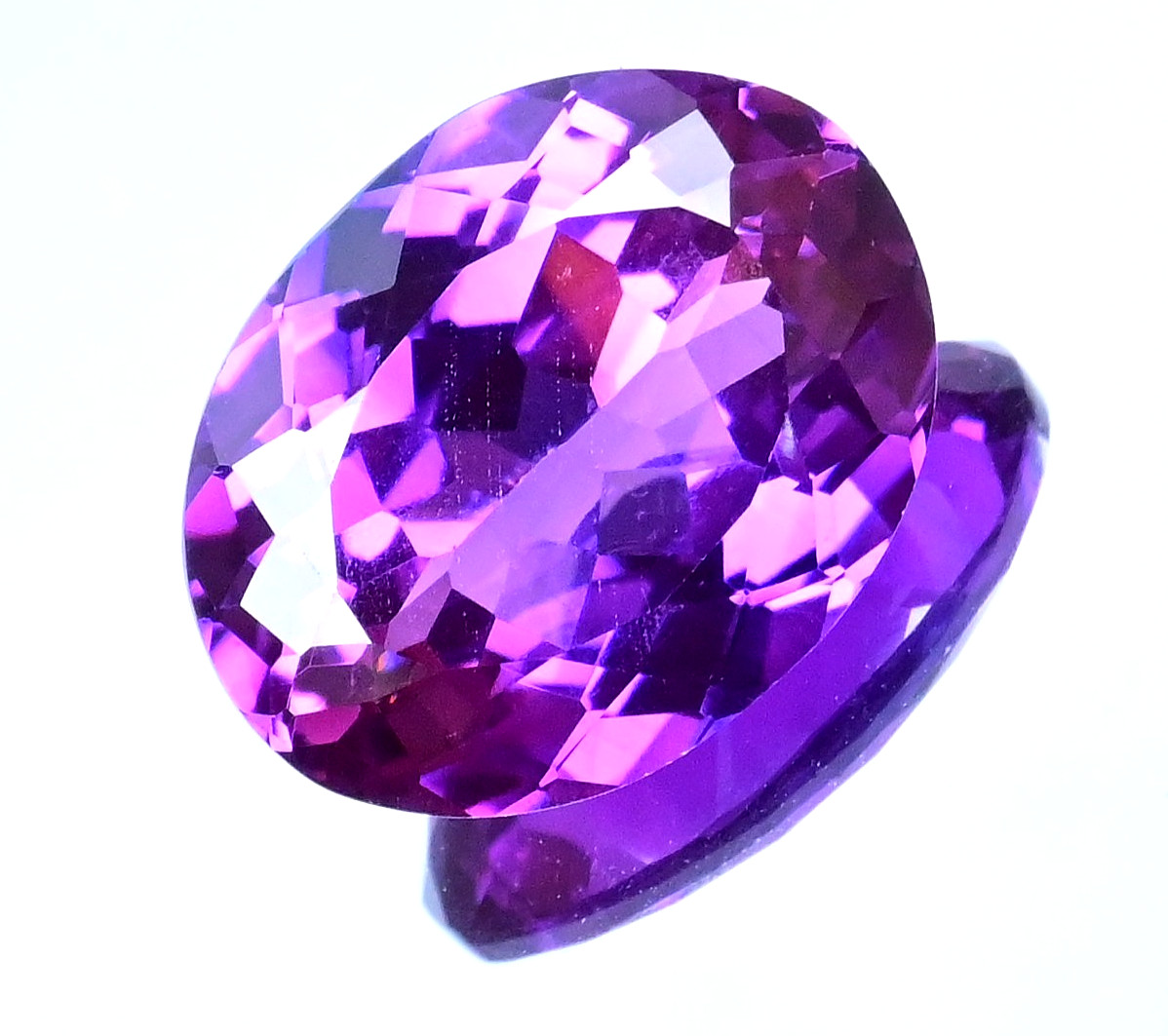 26.30 Ct Natural Flawless Boysenberry Sapphire Oval Certified Loose Gemstone