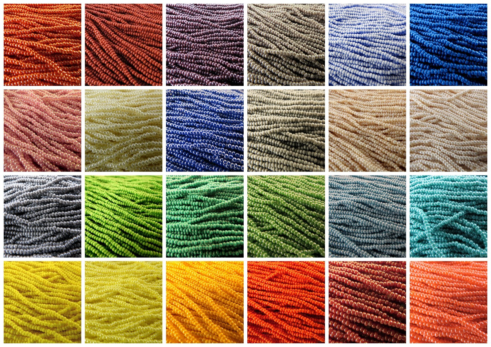11/0 Preciosa Czech Round Seed Beads # 06012-48020
