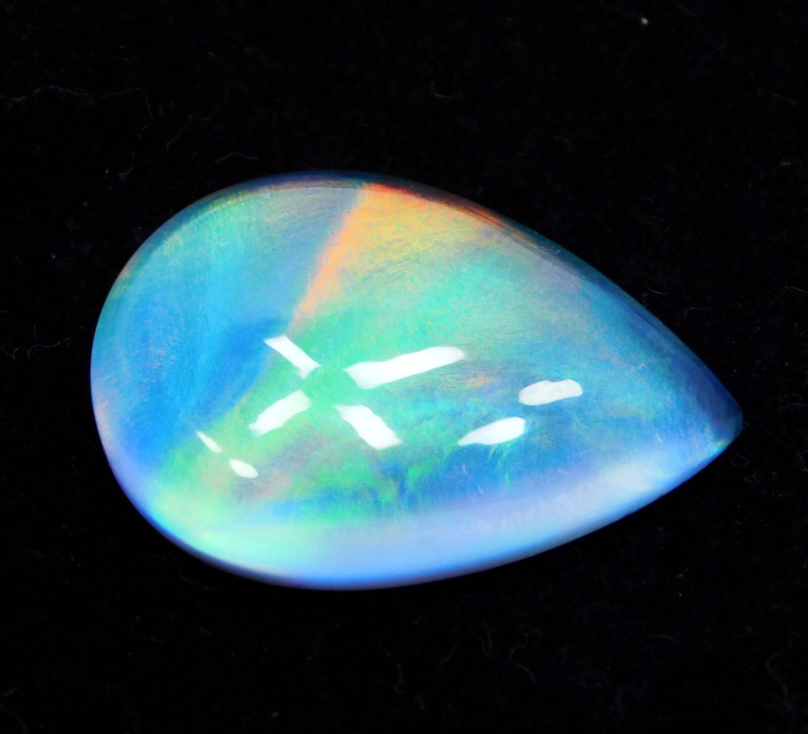 13.90 Ct Natural Ethiopian Fire Opal Certified Untreated Gemstone Play of Color