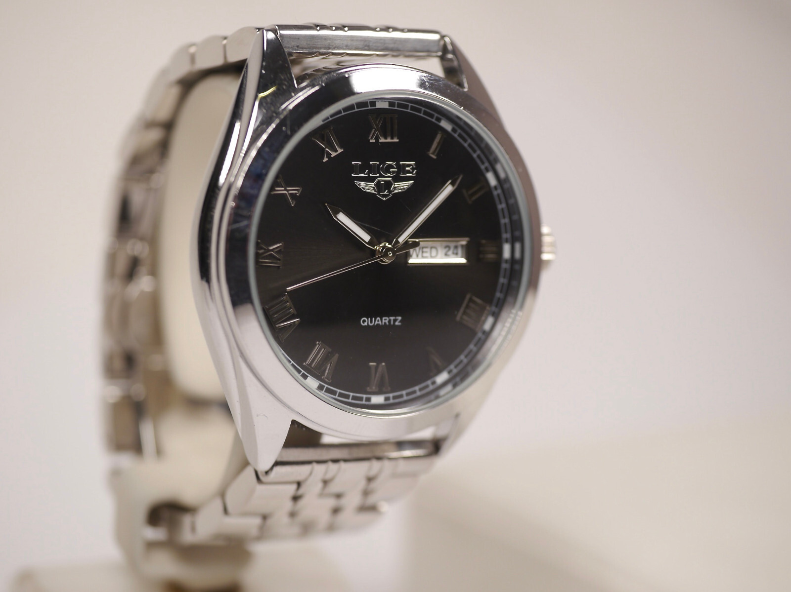 Lige 1853 Dream, 6 1/2in, Day Date, LG9904F-HSJ-DE-XD, 1 23/32in