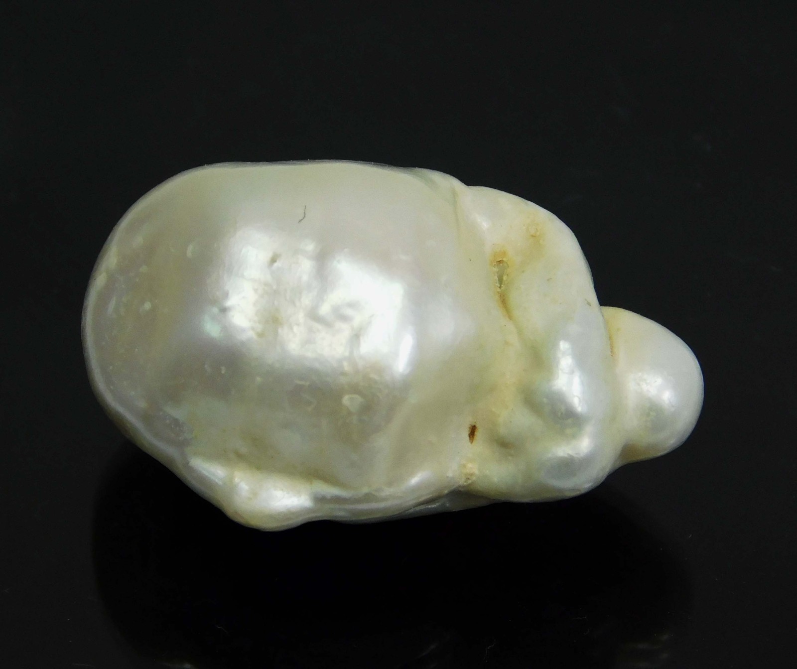 20.50 Ct Natural Baroque Pearl 22.7×14.8×12.7 mm Genuine Loose White Cream Moti
