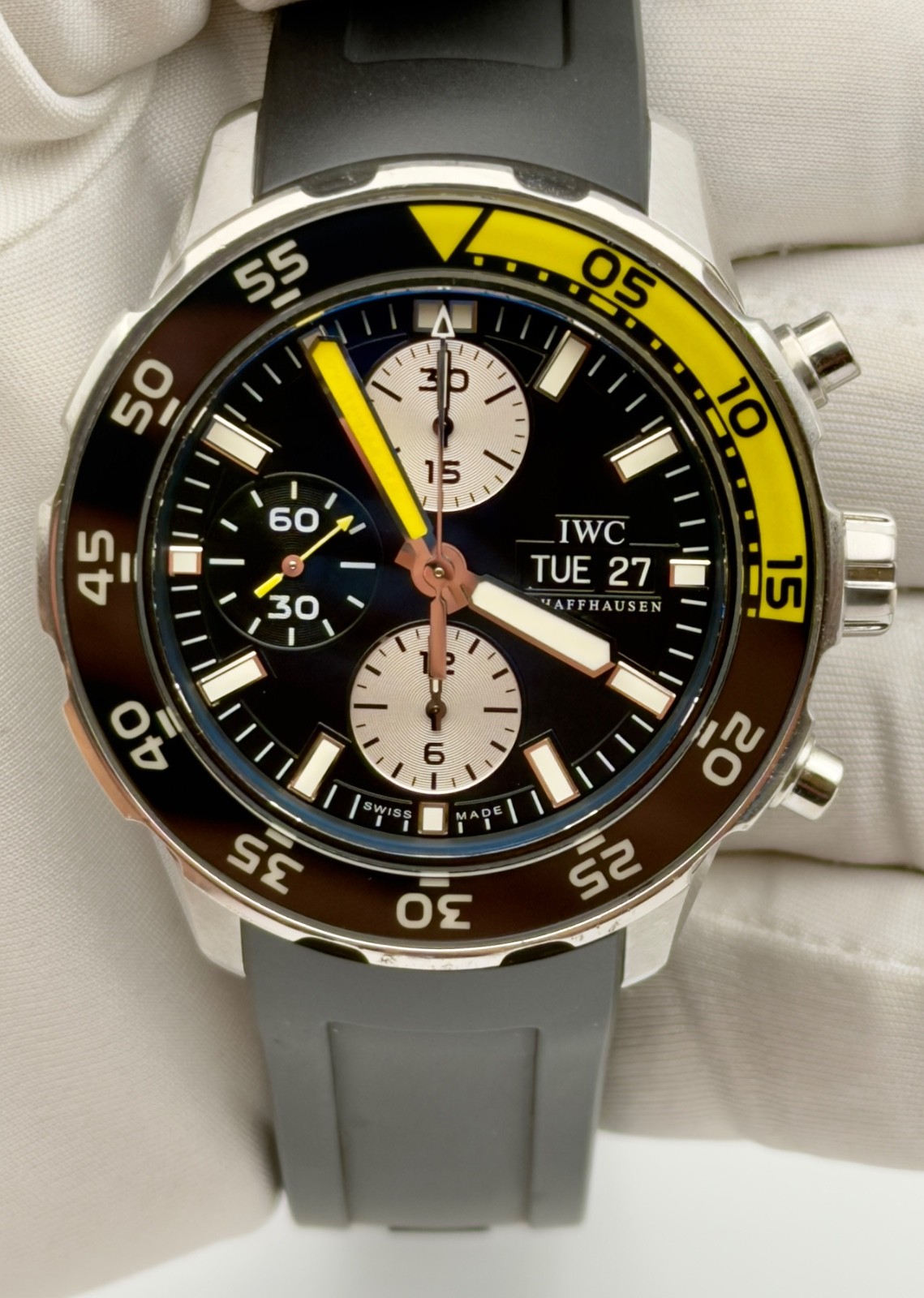 IWC Aquatimer Chronograph Automatic Mens 44mm IW3767-02