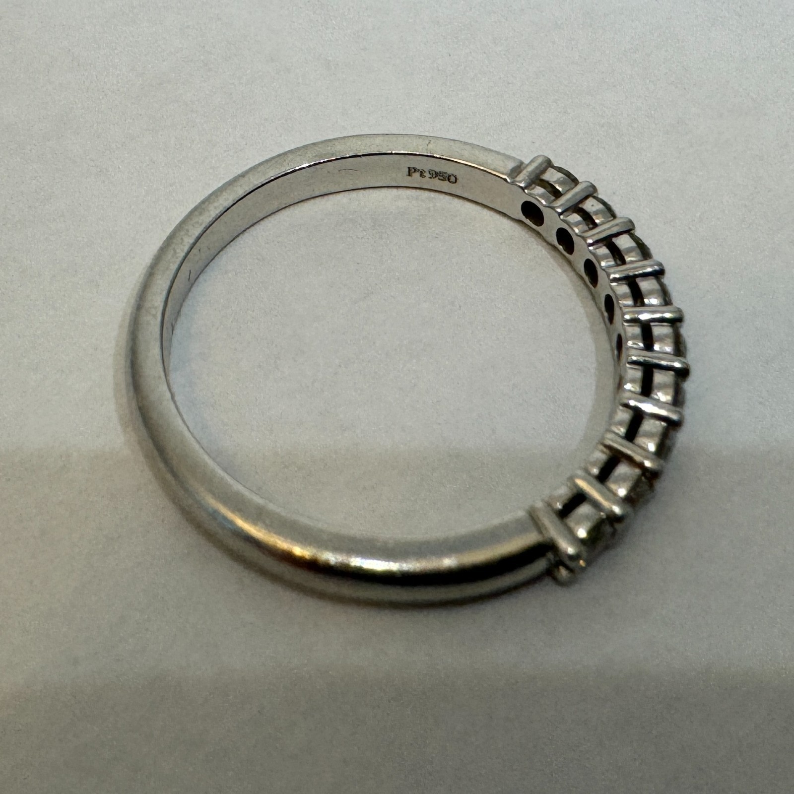 Tiffany & Co Forever 2.2mm Shared Diamond Ring Size 6.5