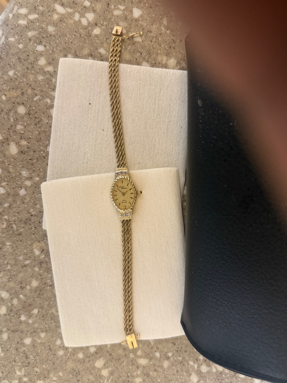Beautiful Michael Anthony Swiss Quartz 14K Watch