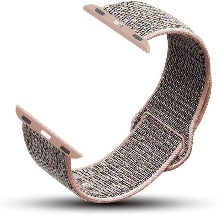 For Apple Watch Woven Nylon Band Sport Loop SE/7/6/5/4/ 3/ 2/1,45/44/42/41/40/38