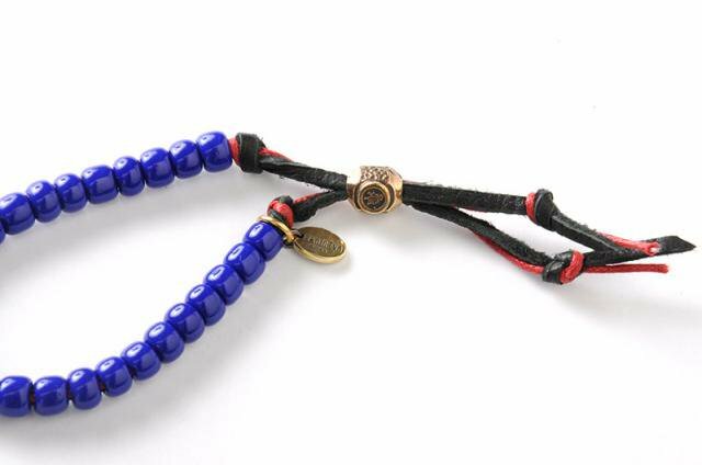 EVANGELION [VIVIFY x RADIO EVA] W Cord Beads Bracelet (NAGISA KAORU)