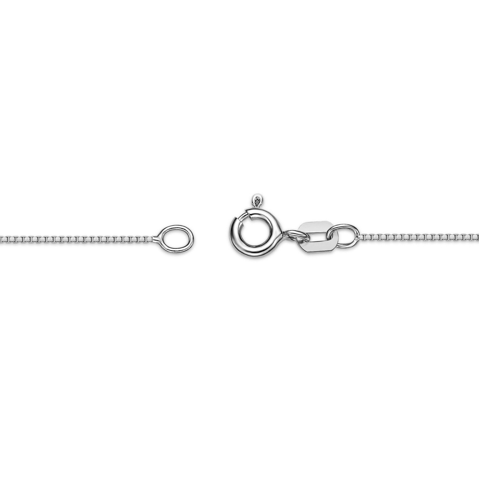 .012 cttw Diamond and Created Opal Cross Pendant in Sterling Silver 18″