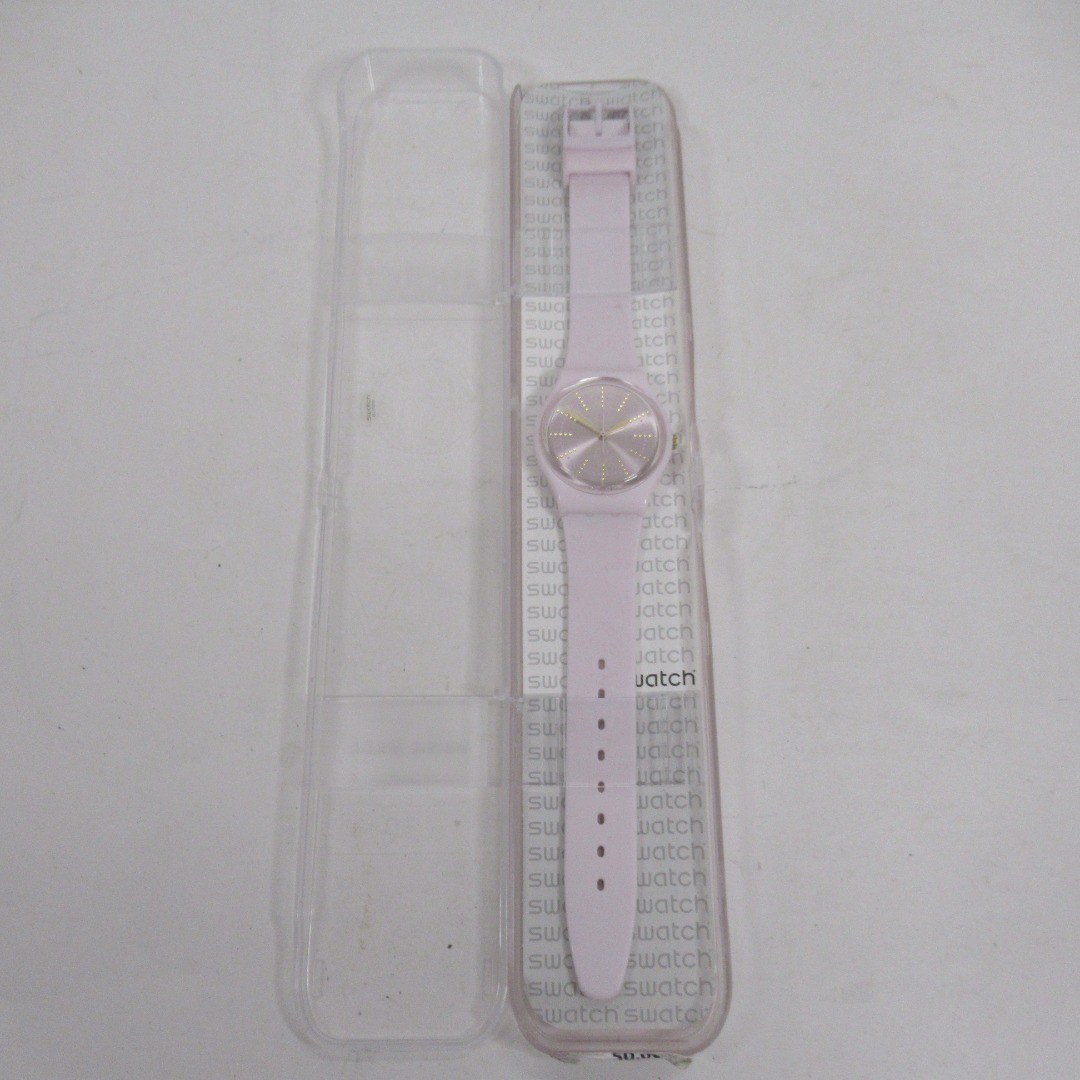 Women’s Swatch Pink Wristwatch Swiss Made Boxed *SPARES/REPAIRS* | Preloved
