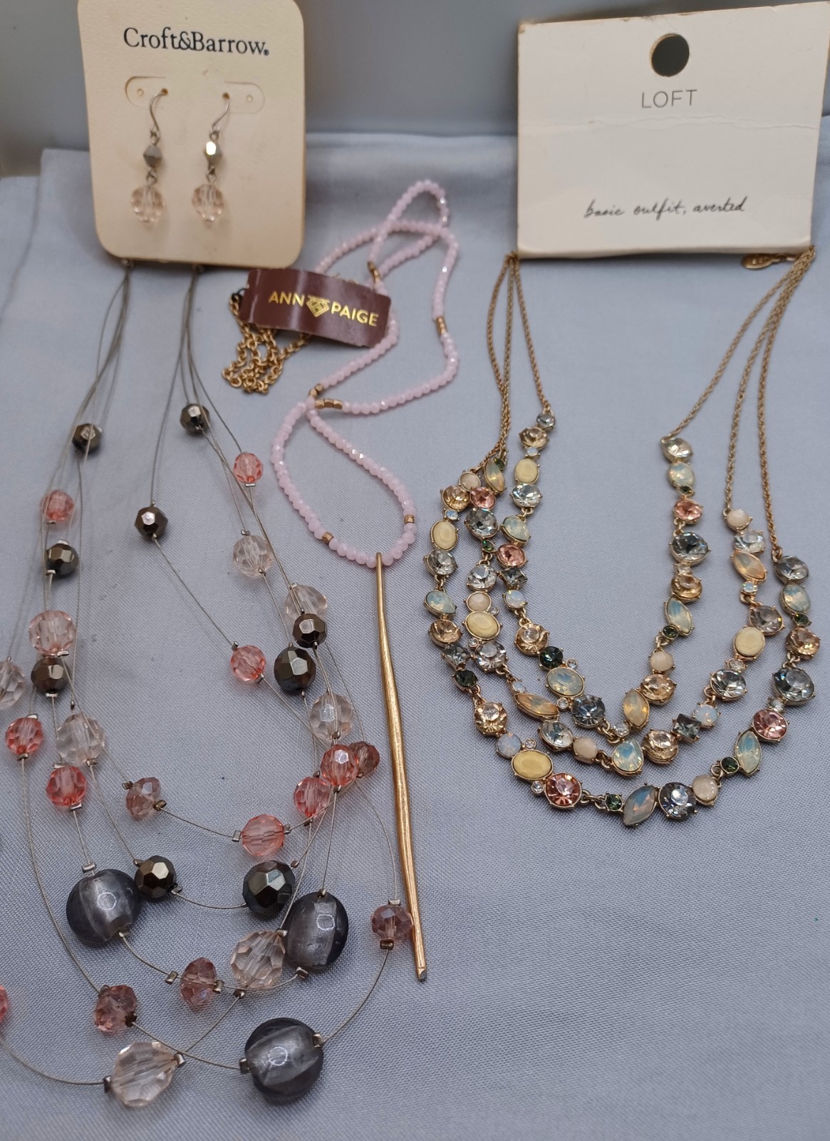 Jewelry Lot New With Tags Jennifer Lopez, Loft, Ashley Cooper Etc.
