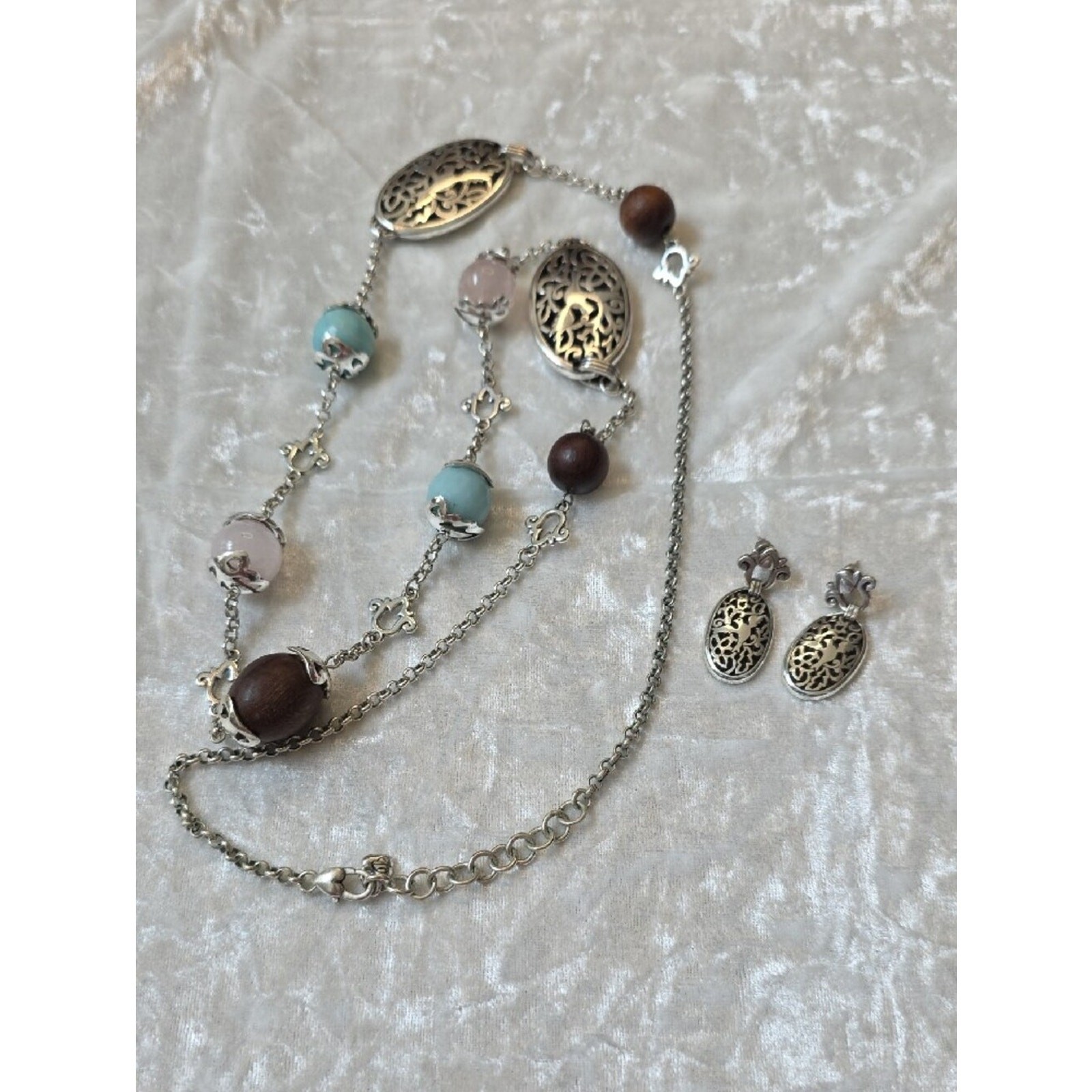 Brighton Retired Songbird Collection Necklace & Earrings