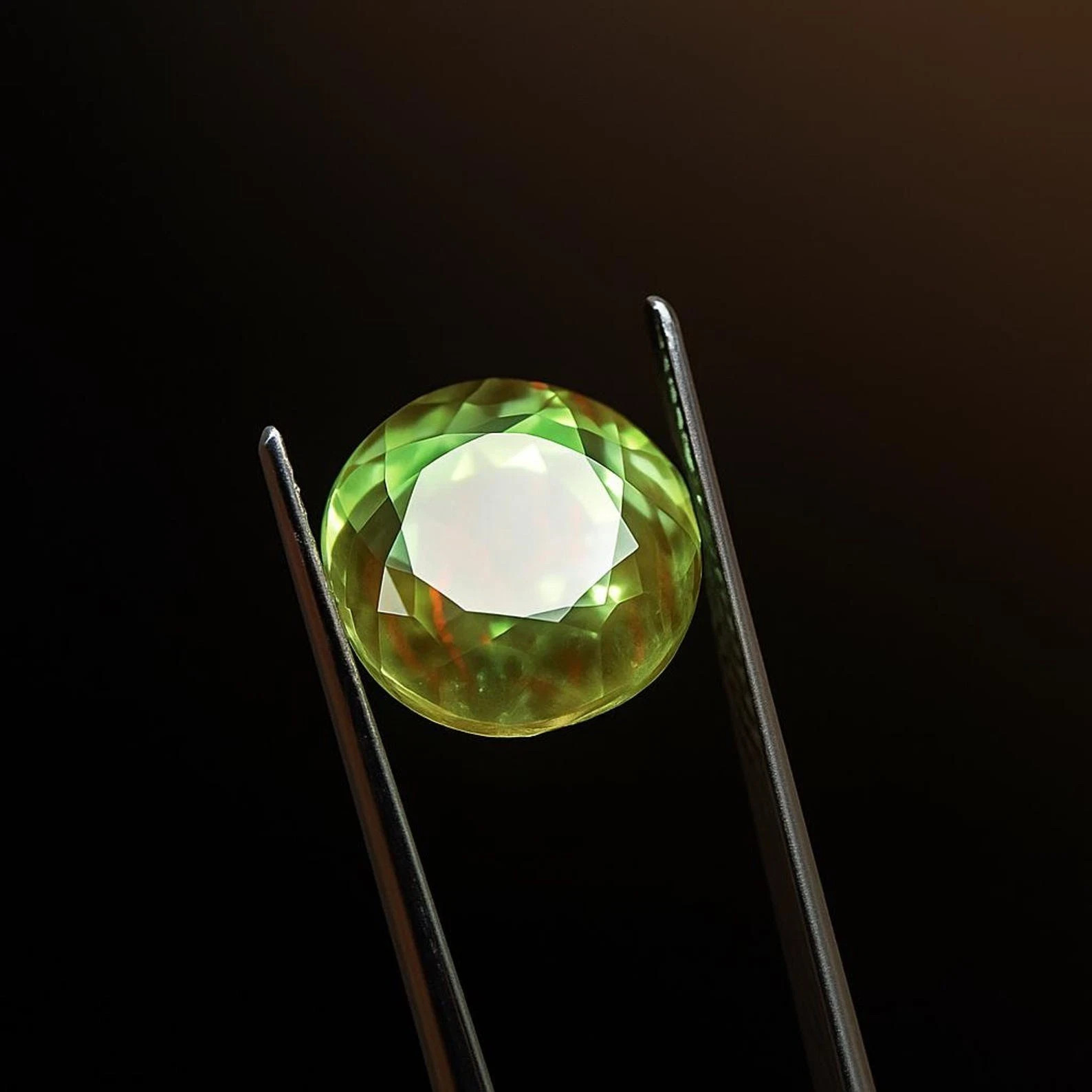 Gemstone Natural Pitambari Sapphire Bi-Color 9.30 Carat Round Cut Certified