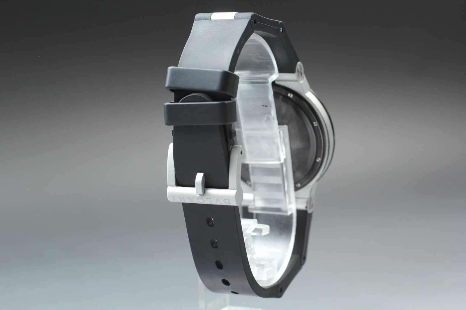 [Exc+5 w/ Case] Bvlgari Aluminium AL38A Automatic White Dial 38mm Men’s Watch