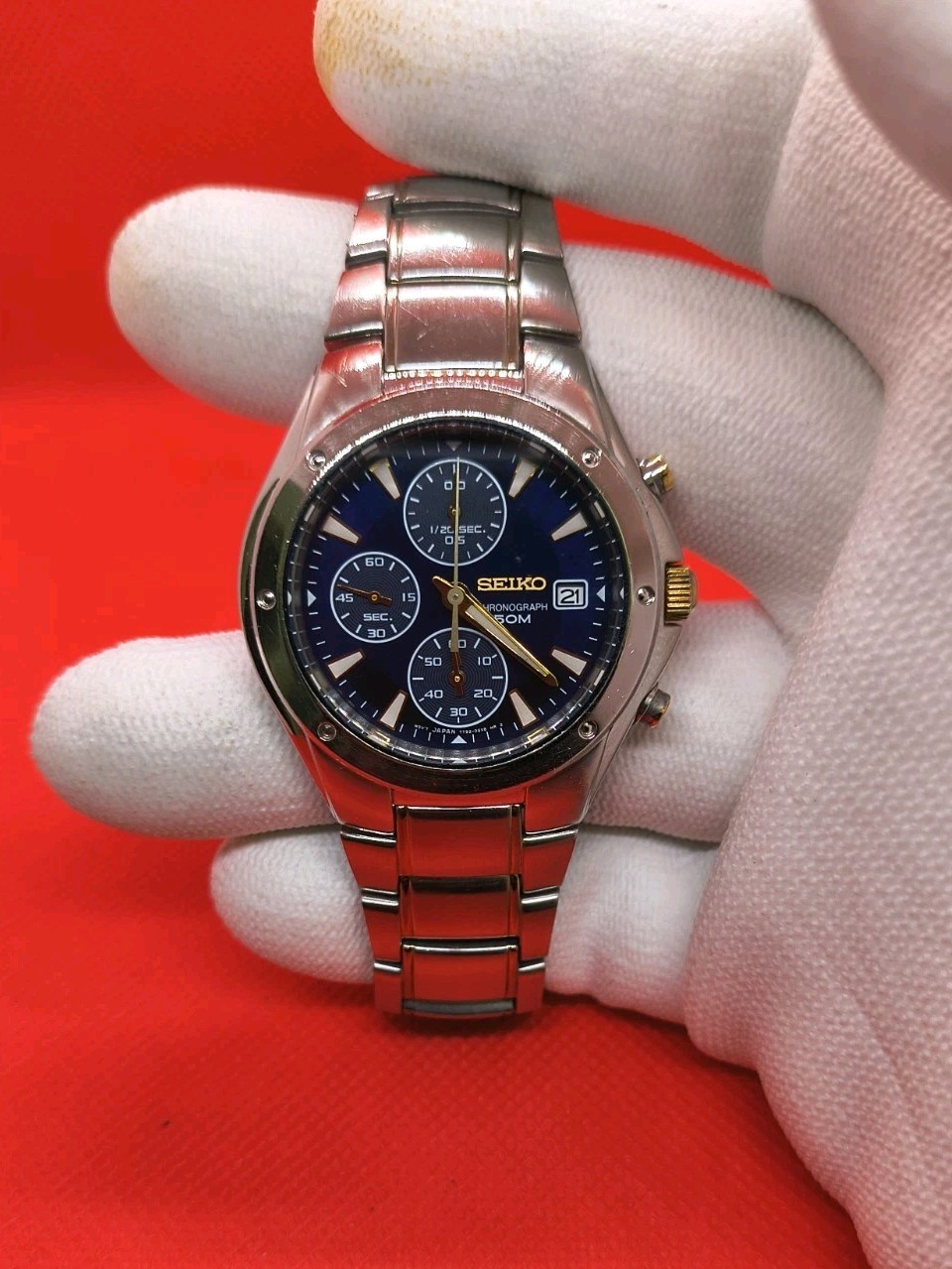 Seiko 7T92 0FX0 Chronograph 40mm