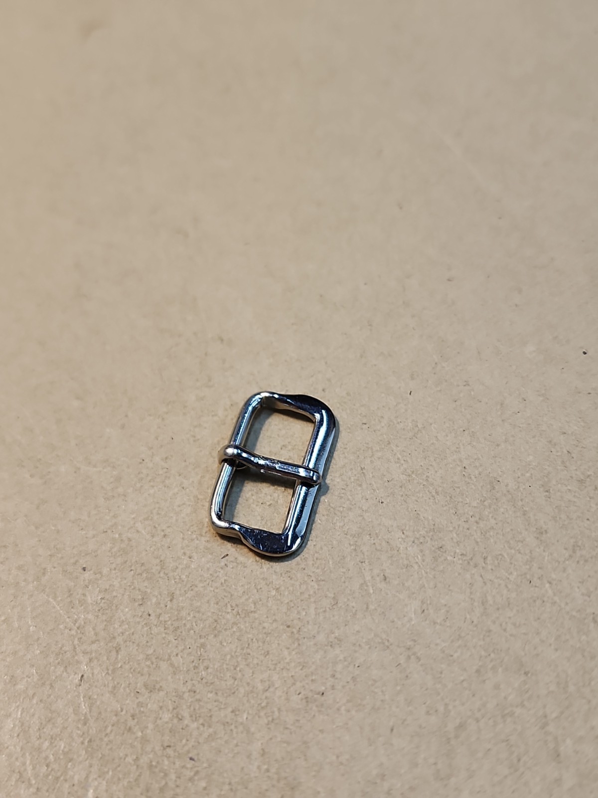 1930’s-40’s NOS Silver-Tone 16mm Interior Sew In Watch Band Buckle