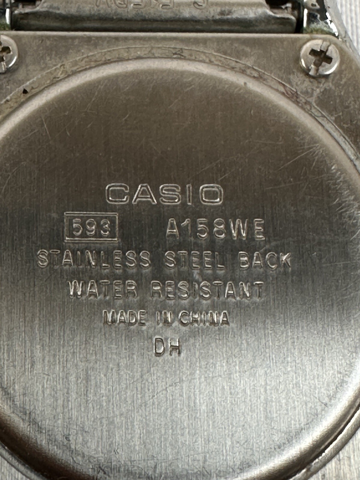 2 Casio Men’s Retro Digital Watch Water Resistant Alarm Chrono A158WE & A158W SS