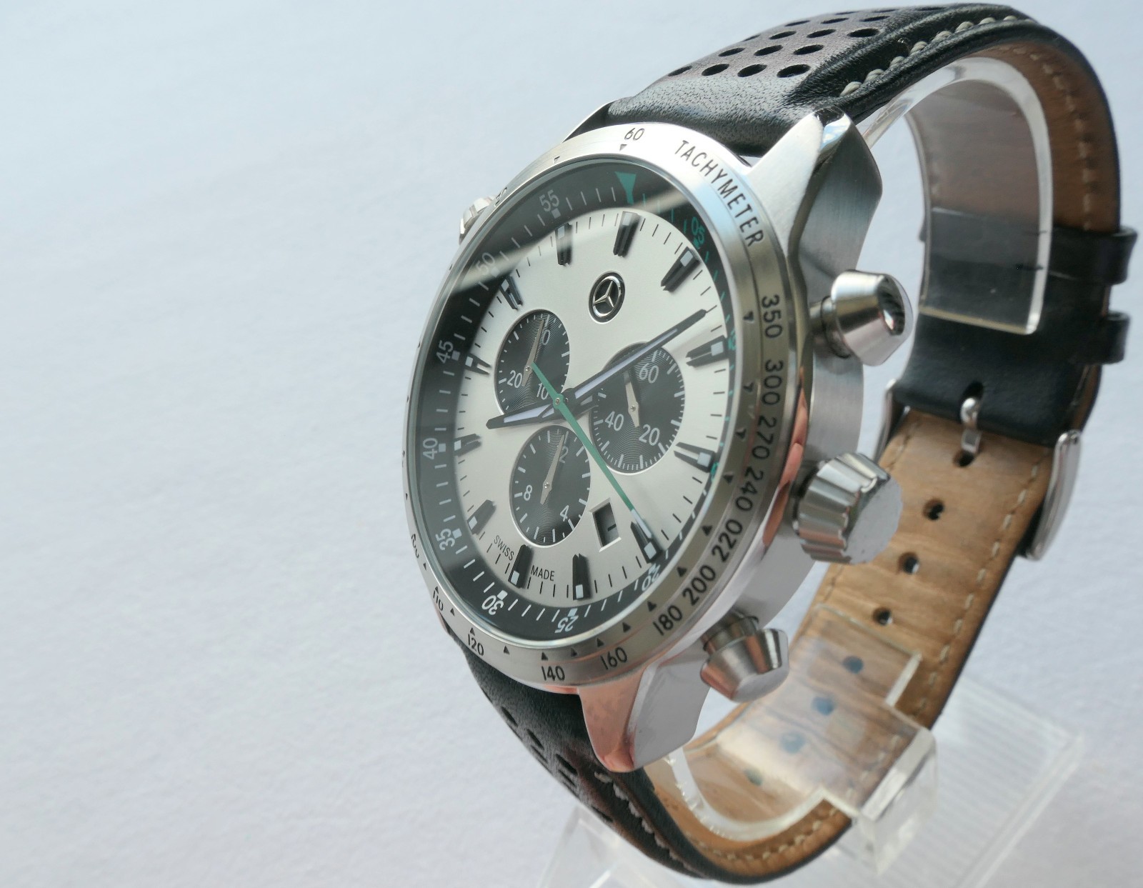 Mercedes Benz AMG DTM Motorsport Petronas Racing Car Accessory Chronograph Watch