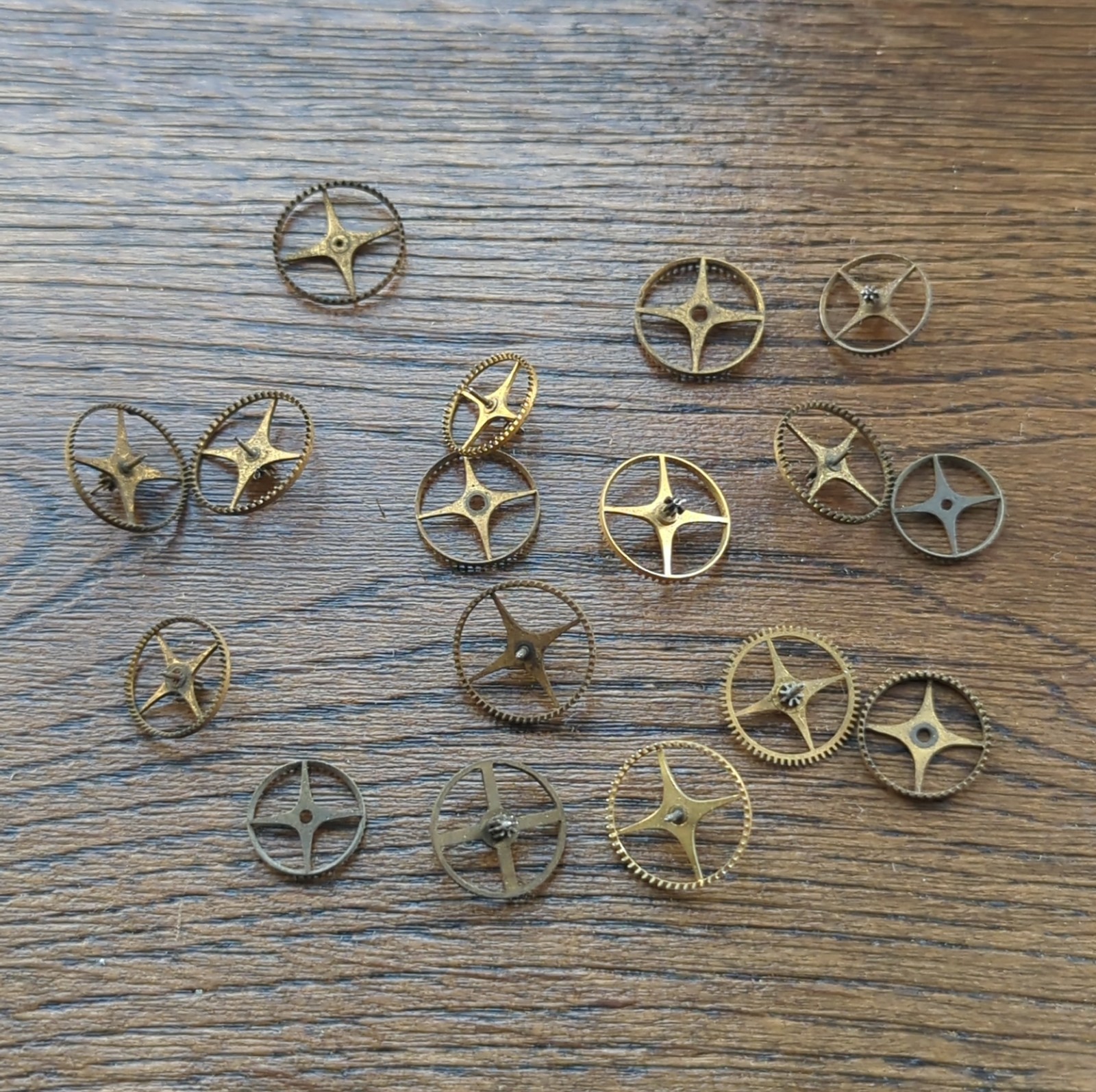 Antique Verge Fusee Pocket Watch Wheels Parts for Watchmakers (CV26)