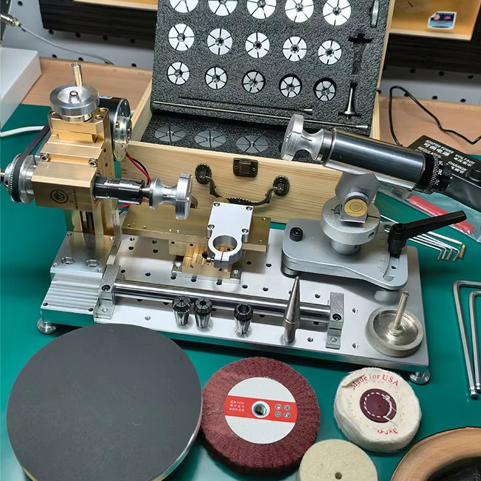 Watchmaker Multi-Function Lathe Milling Grinding Polishing Machine Watch tool