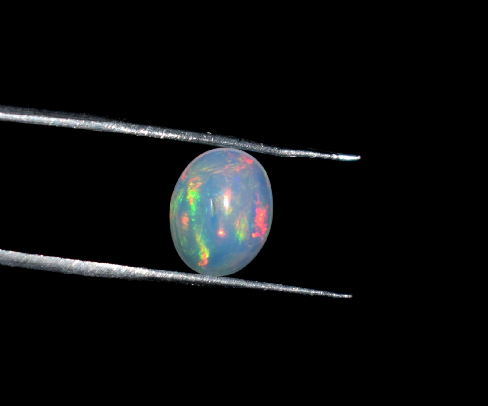 Natural Ethiopian Wello Fire Opal Cabochon Gemstone 6X8mm Loose AAA A06