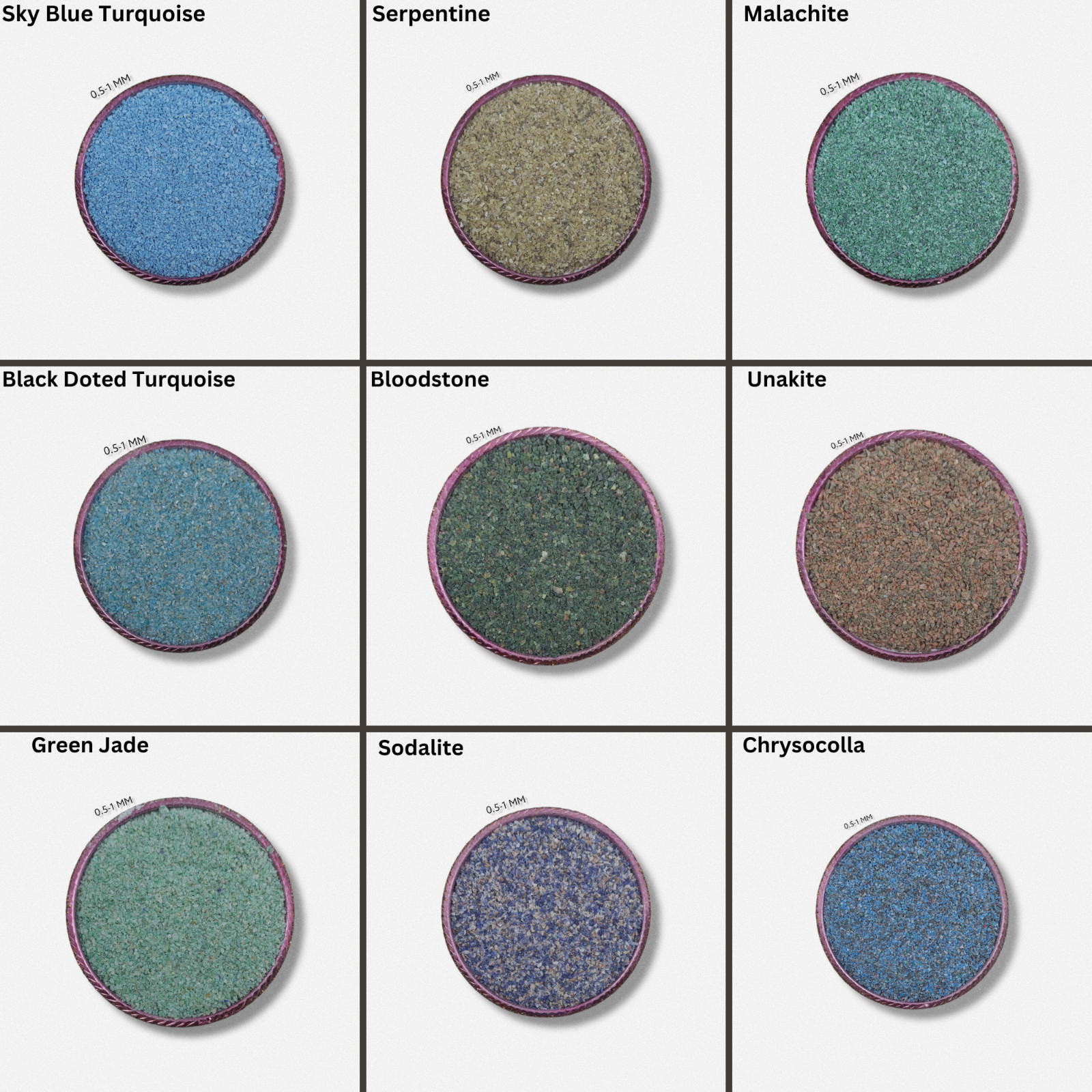 70+ Crushed Gemstone Coarse 0.5-1 MM Stone Coarse Crushed Stone Healing Powder