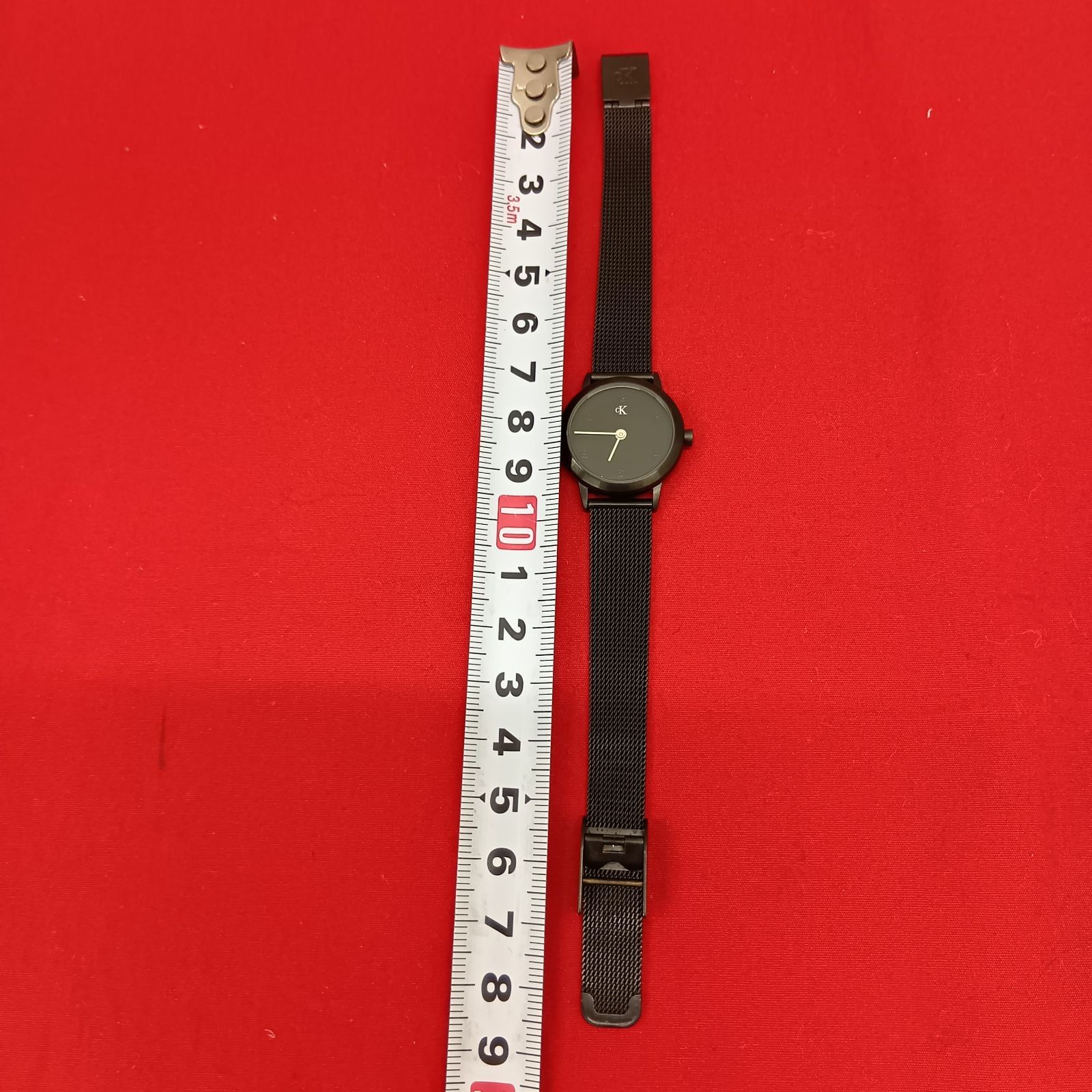 CK Watch Calvin Klein K3433 Ladies Black Wristwatch