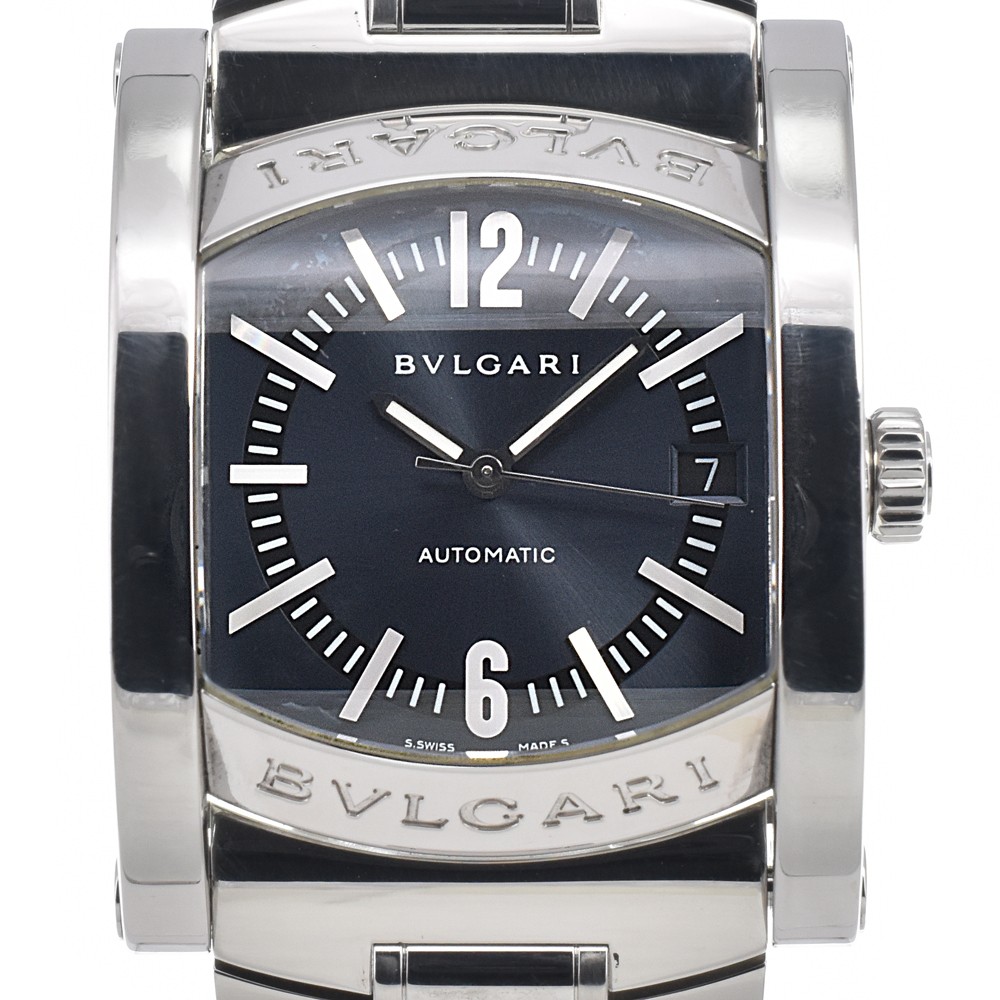 BVLGARI Assioma AA44S Date gray Dial Automatic Men’s Watch E#147381