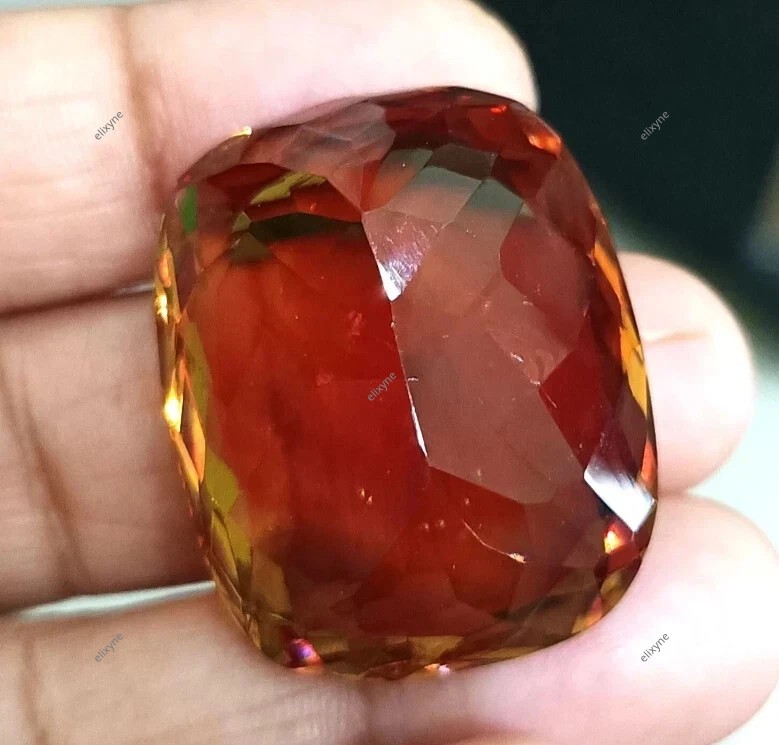 85.80 CT Large 7 Color Change Zultanite Cushion Certified Gemstone Limited Stock
