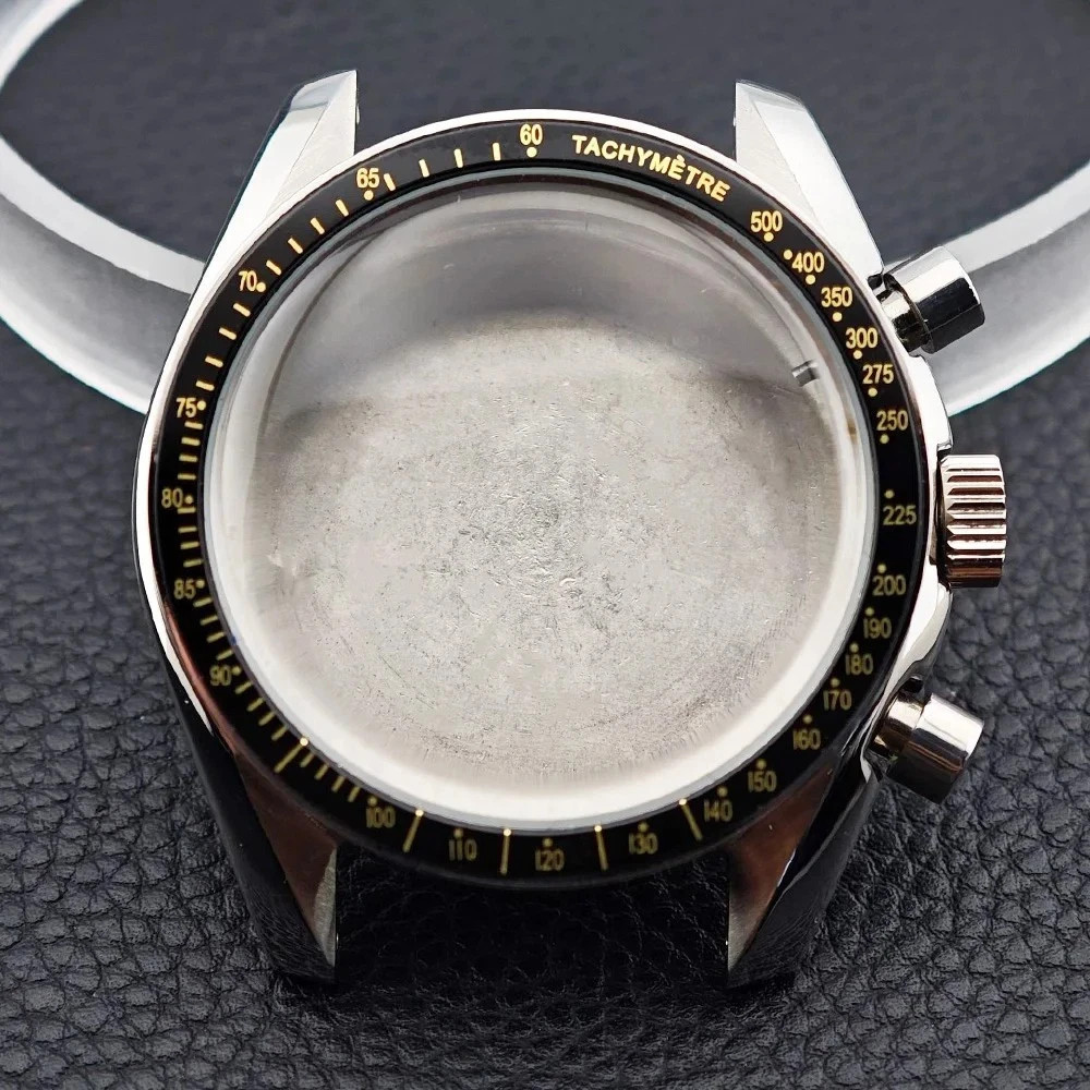 39.7Mm Men’S Watches Metal Case FIT VK63 Movement Case Watch Accessories Watch