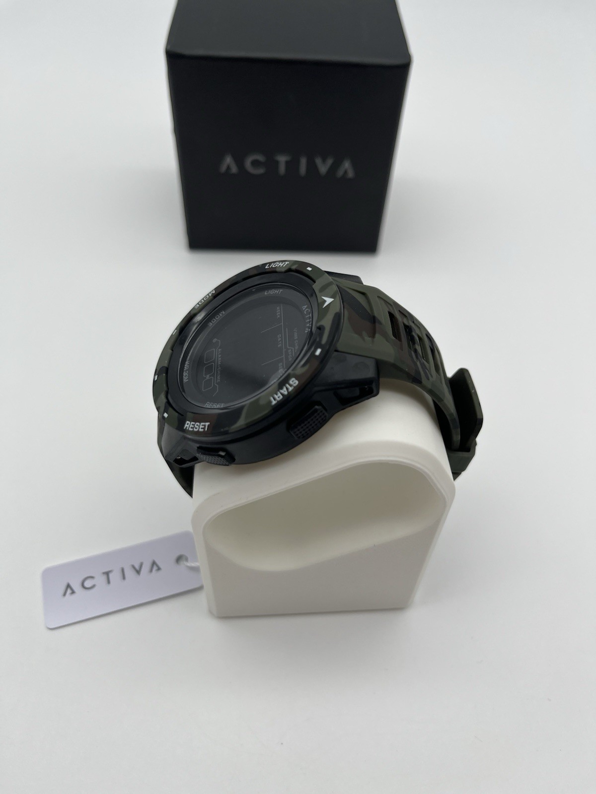 Activa X Invicta Men’s 45mm Camouflage Digital Watch (ACW8105MC-001- NEW