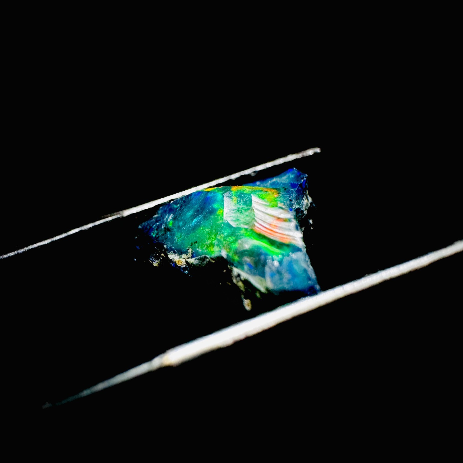 Natural Ethiopian Black Opal Rough Gemstone Loose Lapidary Uncut Rough 3.75 CTS