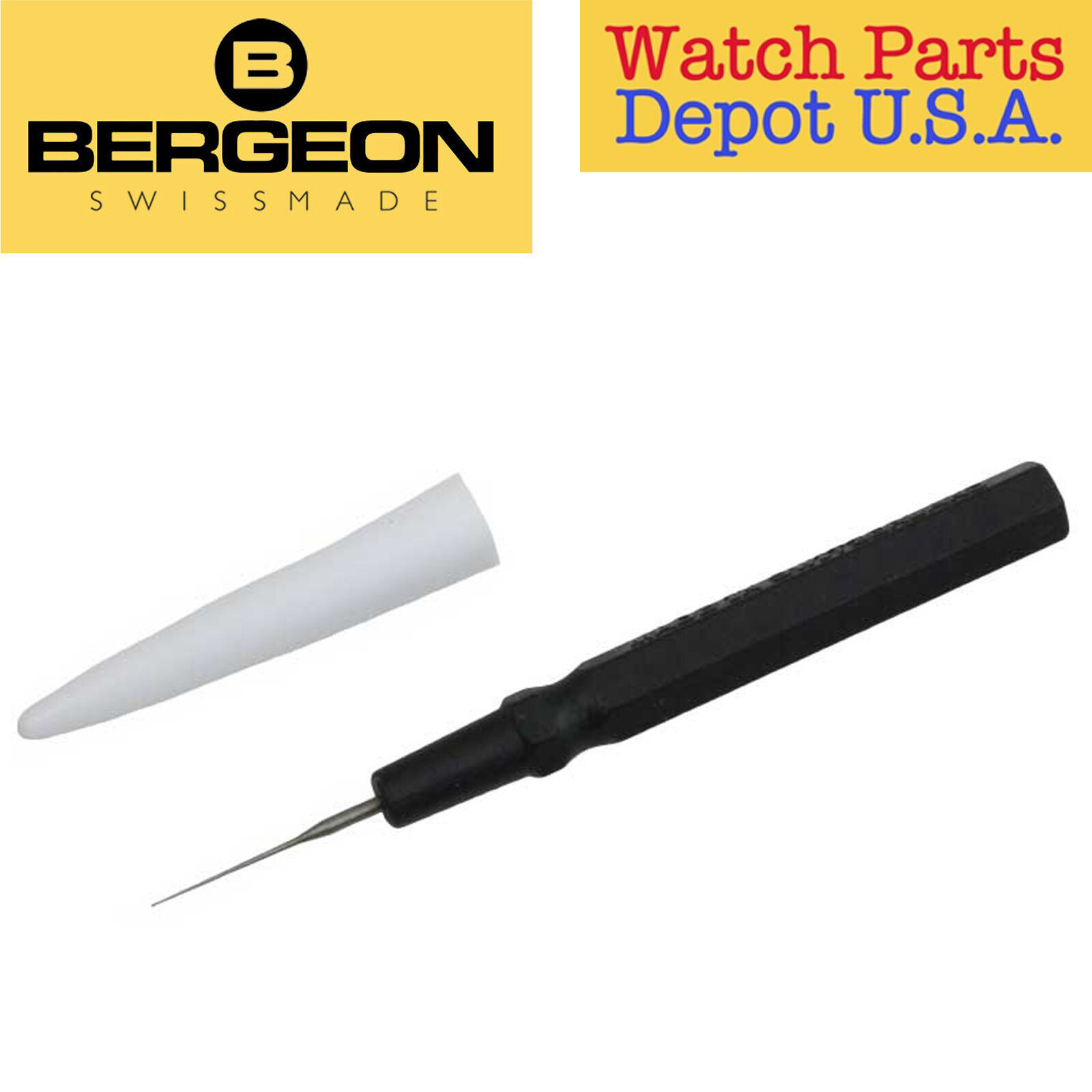 Bergeon 30102-N Extra Fine Tip Individual Oiler – Swiss Made for Watch Repairs