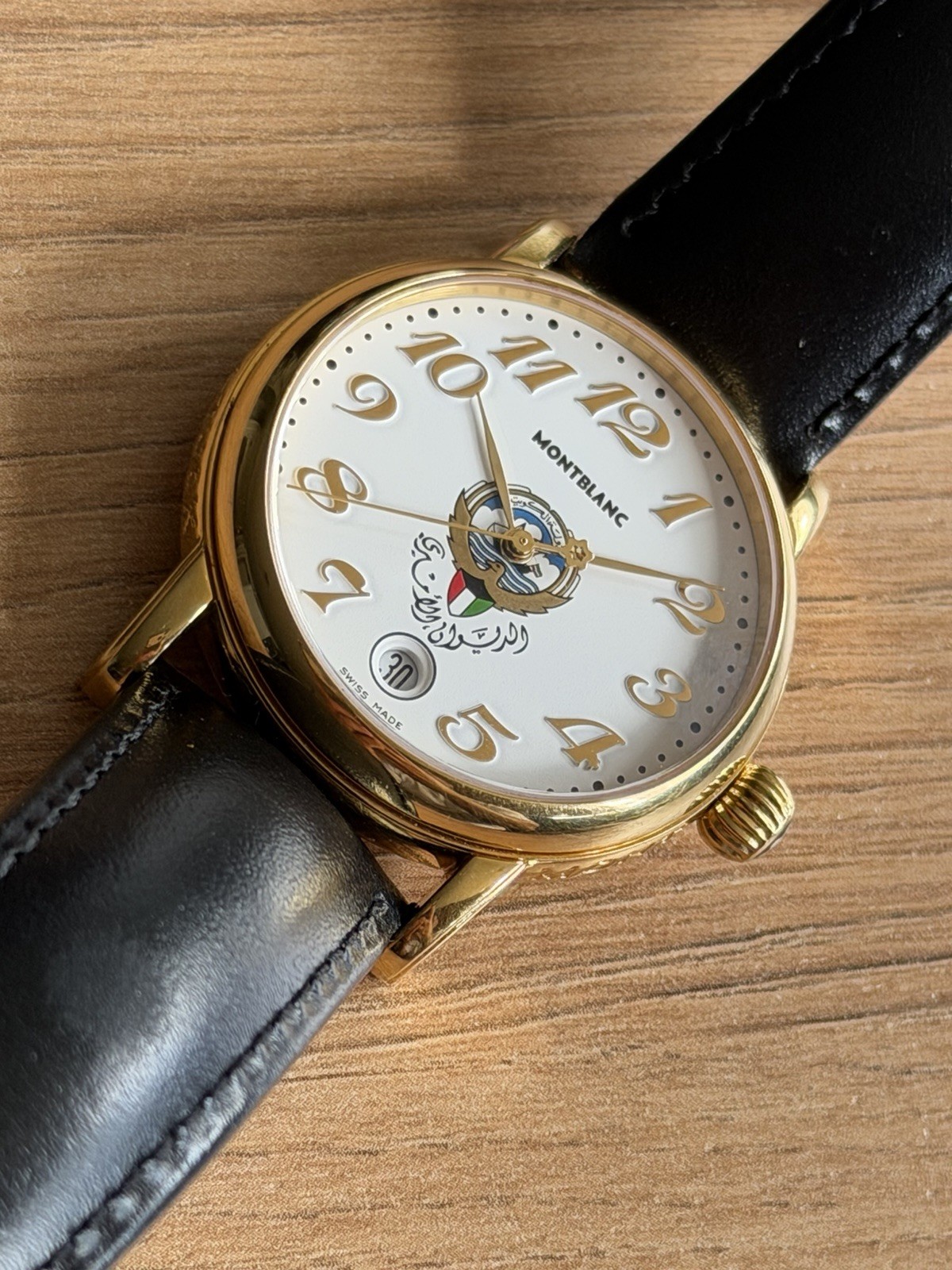 Montblanc Meisterstuck 7002 Kuwait Special Quartz Original Men Preserved Plated