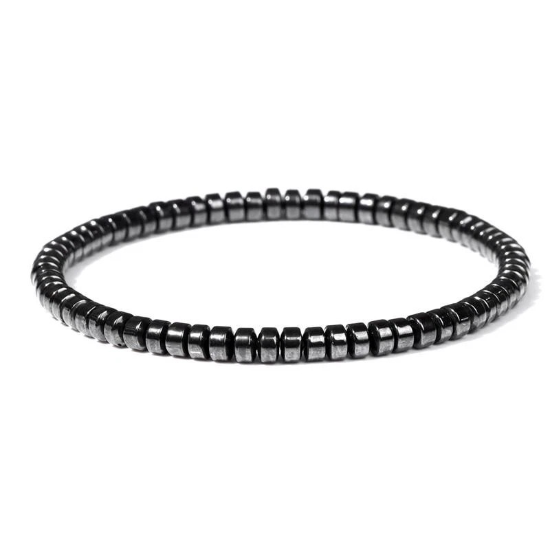 Hematite Bracelet for Men, 2025 New No-magnetic Black Bracelet