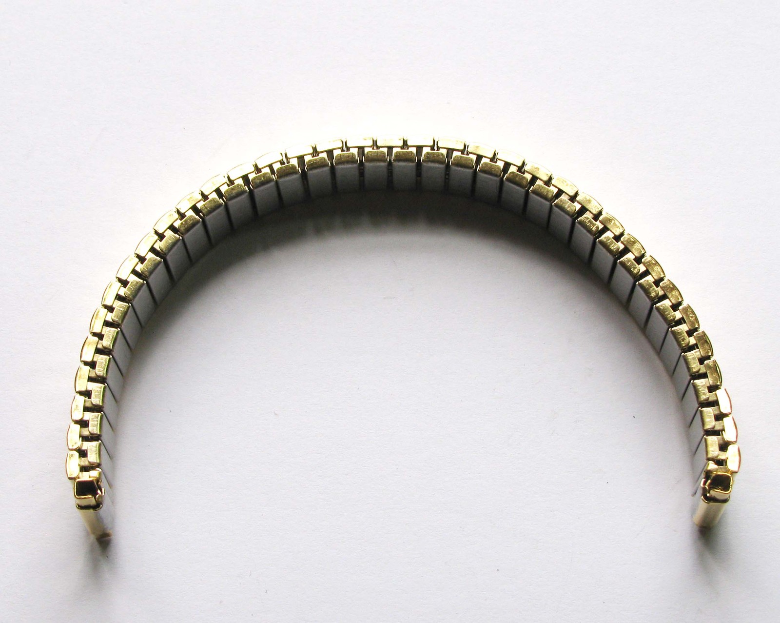 12mm 13mm 14mm Lug size Ladies Stanless Steel Expandable Watch Band Gold Plated