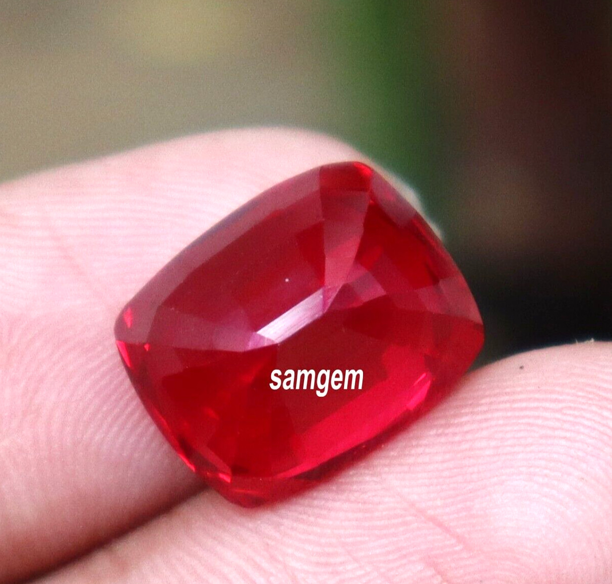 11.50 Ct Natural Red Ruby CERTIFIED Cushion Shape Loose Gemstone Best Offer
