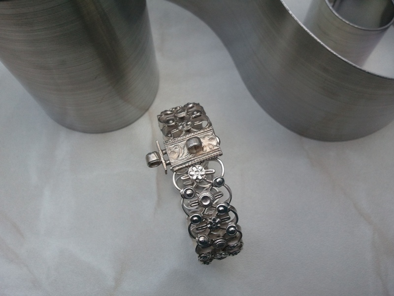 ▄▀▄ beautiful children’s bangle e.g. baptism ▀ real silver ▀ bracelet with hinge ▄▀▄