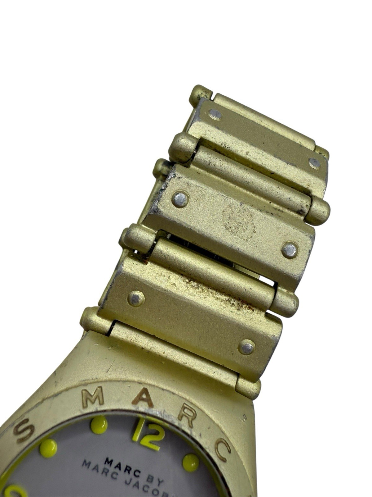 Marc By Marc Jacobs Mini Jorie Aluminum Womens Watch Neon Green MBM-3508