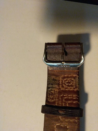 Fossil Big Tic Womens Stainless Steel Inoxydable Bracelet Leather Band Watch