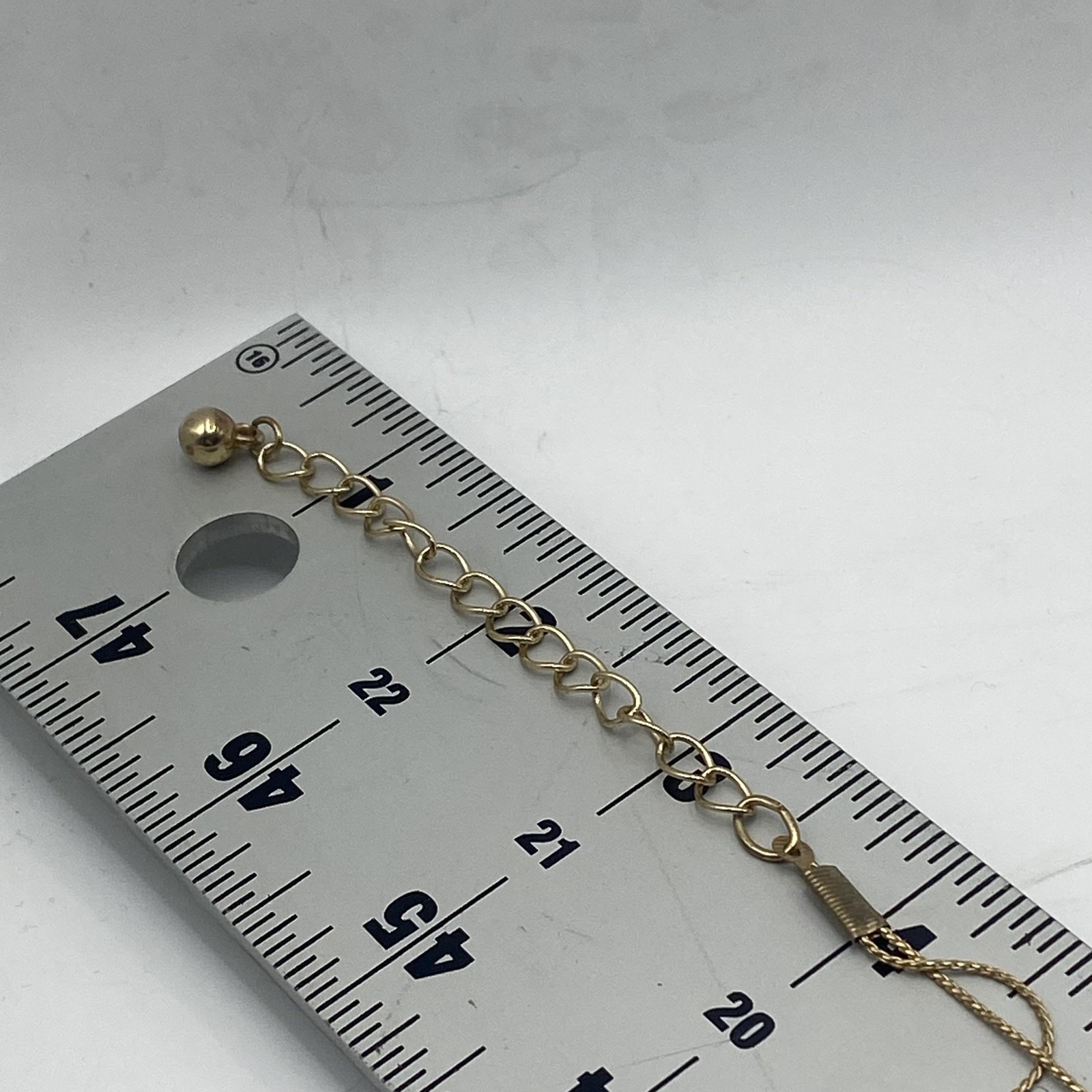 Gold Tone Cream Resin Station Necklace Layered Strand Lobster Clasp Jewelry