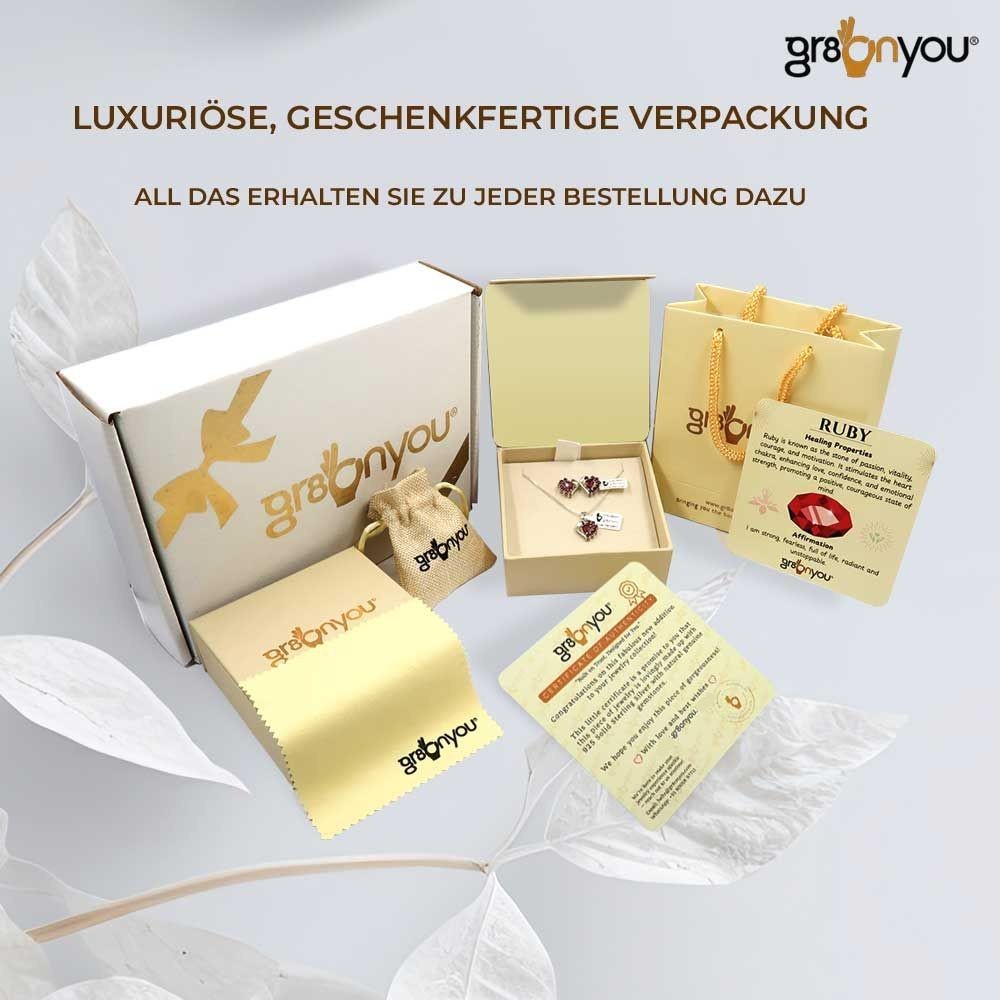 gr8onyou AAA RUBY Genuine Sterling Silver Hallmarked Earrings | Giveaway