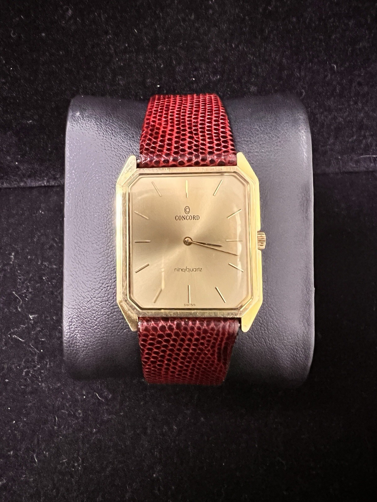 Concord Gold-Plated Vintage Watch – Slim and Elegant