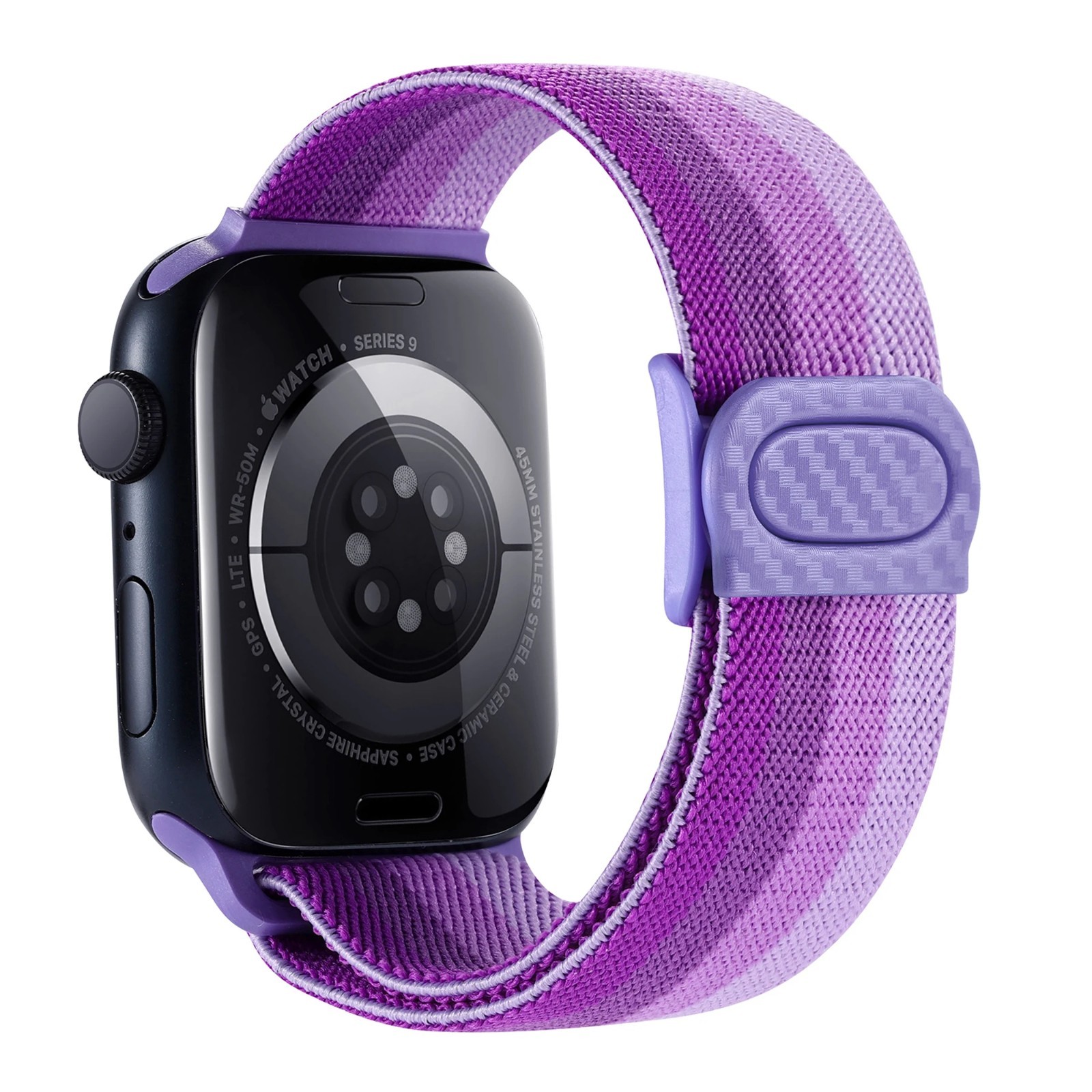 Elastic Nylon Band for Apple Watch Series 11 10 9 8 7 SE Ultra 2 Strap 44 45 49